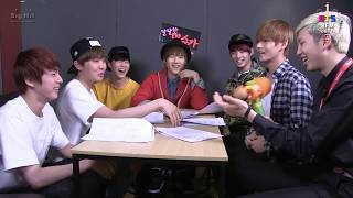 BTS 꿀 FM 0613 1st BTS birthday BTS FESTA 2014 [upl. by Nnail]