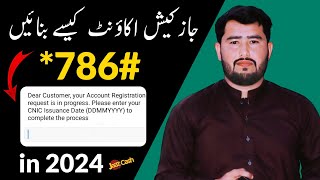 Jazzcash Account Create  jazzcash banane ka tarika 2024  CNIC issuance Date Error Fix [upl. by Kirrad223]