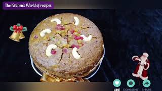 plum cakedryfruit rich plum cakeegglessno alcohol plum cakechristmas cakecake with orange juice [upl. by Pietra396]