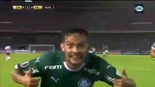 Gol de Gustavo Scarpa  Junior Barranquilla 0 x 1 Palmeiras  ⌚️ 1° Tempo  Copa Libertadores 2019 [upl. by Stichter]