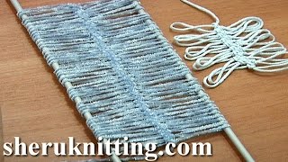 Hairpin Lace Strip Crochet Tutorial 3 How to Work Basic Strip [upl. by Akienaj]