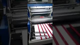 32quot Paper Lamination Machine  Lamination machine  laminationmachine machine Evamechanicals [upl. by Nyrhtakyram]