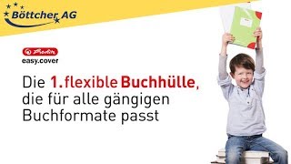 Buchumschlag Herlitz easycover 5 Stück [upl. by Reivaj]