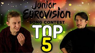 Nasze Top 5 Eurowizji junior 2024 [upl. by Ailahtan]