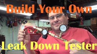 How to Build Your Own Cylinder Leak Down Tester w Harbor Freight Parts [upl. by Bostow309]