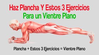 ✅ Cómo tener un estómago plano en un mes en casa  Planchas de entrenamiento de abdominales [upl. by Vincent]