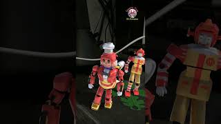 The Robot Transformation of Jollibee and Mcdo 3danimation jollibee mcdonalds [upl. by Anilocin]