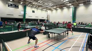 Veterans Masters Norwich  0910112024  Serafim Melo short pimples  Jarek Chrzanowski [upl. by Guenevere950]