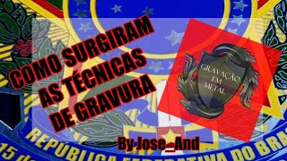 COMO SURGIRAM AS TÉCNICAS DE GRAVURA  HISTÓRIA DA GRAVURA 01 [upl. by Roddie]