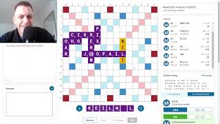 Scrabble game with commentary no461 [upl. by Nednarb872]