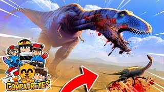 COMPADRETES LOS DINOSAURIOS SE ATACAN 😱😭 SERIE MINECRAFT CON MODS CoMPaS Episodio 9 [upl. by Ormsby]