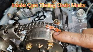 2ZR  FE 18L Engine Timing Chain Marks Replacement of Toyota ​Corolla Altis Timing Marks Setting [upl. by Shreve]