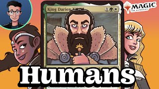 Selesnya Humans  Dominaria United Standard MTG Gameplay [upl. by Schiffman]