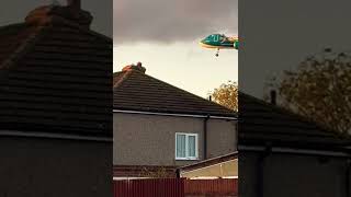 Air Lingus Airbus A320214 Irish rugby team livery coming from Dublin to landing Heathrow airport [upl. by Aiouqahs]