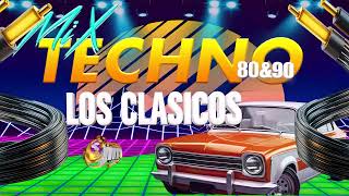 MIX TECHNO DE LOS 80 Y 90 CLÁSICOS DE ORO DJ JIM OFICIAL [upl. by Euphemia]