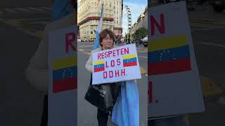 Gracias Argentina por apoyarnos en nuestra lucha por finalmente ver a Venezuela libre venezuela [upl. by Manbahs]