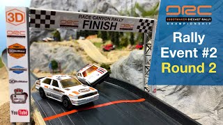 Diecast Rally Championship Event 2 Round 2 Hot Wheels Car Racing [upl. by Cynara]