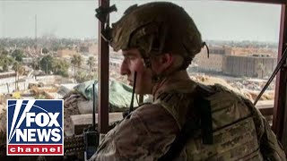 Marines arrive in Iraq to reinforce US Embassy [upl. by Wobniar19]