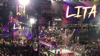 1292022 WWE Royal Rumble St Louis MO  Womens RR 26 Lita Entrance [upl. by Lucier]