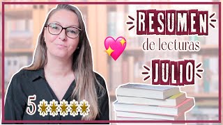 LECTURAS Julio  WRAP UP  La Pecera de Raquel 💖 [upl. by Adnotal]