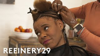 My Drastic Braided Bob Hair Transformation  Hair Me Out  Refinery29 [upl. by Blount]