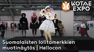 Kotae Expo 2024  Suomalaisten lolitamerkkien muotinäytös  Hellocon [upl. by Maureene]