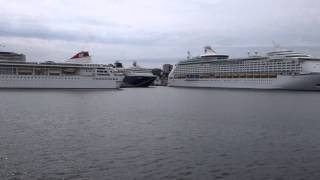 Norway Stavanger Lysefjord ferry Pulpit Rock Sailing back to Port compilation [upl. by Coheman187]