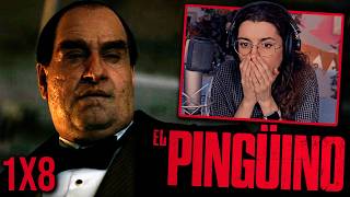 EL PINGÜINO 1X8 REACCIÓN FINAL 🐧 Un final espectacularmente turbio  Ep8 Algo grande o nimio [upl. by Ppik]