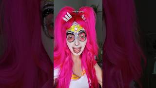 vialsoween vlog transformation full rhinestone makeup amp chibiusa cosplay ✨💖 [upl. by Rainwater]