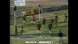 Los Goles de las Clasificatorias  Eliminatorias Sudamericanas Rumbo a Francia 1998 IDA [upl. by Giacomo]