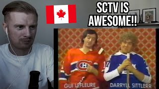 Reaction To SCTV Hockey Sketch  John Candy Darryl Sittler and Joe Flaherty Guy Lafleur [upl. by Niletak]