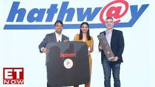 Hathway introduces android OTT box [upl. by Zsa202]