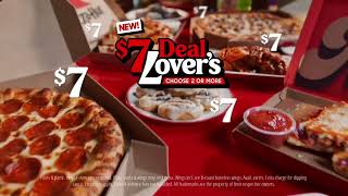 Pizza Hut Commercial 2024  USA • 7 Deal Lovers Deal [upl. by Dorri]