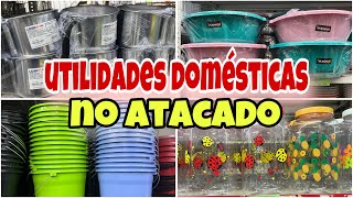 Utilidades Domésticas no Atacado Loja Gigante no Brás [upl. by Nortad14]