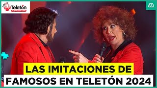 Las imitaciones de los famosos en la Teletón 2024 Rutina completa [upl. by Sokil]