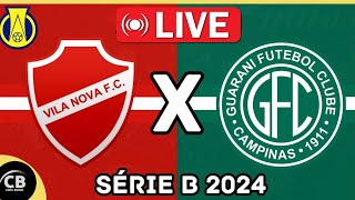 🔴 LIVE Guarani vs Vila NovaGO  Brazil Serie B  PES 2021 Gameplay Stream [upl. by Arundel226]