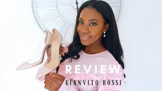 THE MOST COMFORTABLE LUXURY HEELS  Gianvito Rossi quotPlexiquot Review amp TryOn [upl. by Fowkes]