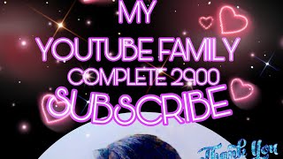 Raja shorts 3000 my YouTube family 💯2900😎 subscriber complete thank you so much👌👌 [upl. by Tama]