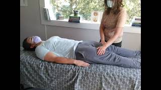 CranioSacral Therapy CST Session [upl. by Llemart123]