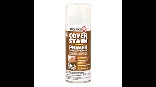 ZINSSER® CoverStain® OilBase Primer Spray [upl. by Camp]