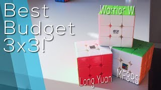 Best BUDGET 3x3 Kung Fu LongYuan vs MF3RS vs Qiyi Warrior W  Speedcubecomau [upl. by Notserp536]