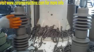 Auto CNC jiggering machine for ceramic insulator [upl. by Libys859]