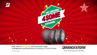 BRIDGESTONE AWESOME 4SOME EXCHANGE OFFER [upl. by Siramed]