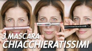 QUAL È IL MIGLIORE MASCARA TRA 3 CHIACCHIERATISSIMI A CONFRONTO 🥰 [upl. by Ymmat]