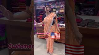 CUSTOMER REVIEW READYMADE SAREES sareein60seconds 1minsaree [upl. by Modesta]