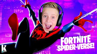 SpiderVerse Challenge in Fortnite Web Shooters are Back KCITY GAMING [upl. by Sidky]