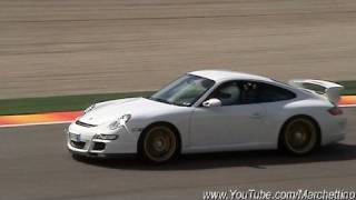 Porsche 997 GT3 in Action  Start Accelerations amp Fly Bys [upl. by Iveson650]