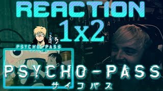 Psycho Pass Season 1  Episode 2 REACTION quotMASCOT BRAWLquot [upl. by Appleton]