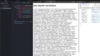 Sorteer JSON data in JavaScript 1 JSON inlezen [upl. by Trygve986]