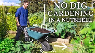 NO DIG Gardening Explained in 6 Minutes [upl. by Nerrat]